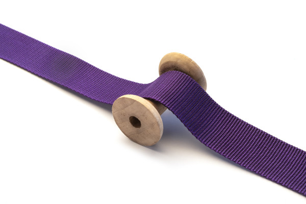 Gurtband 40 mm PP brombeere 1m x 40 mm - hergestellt in D