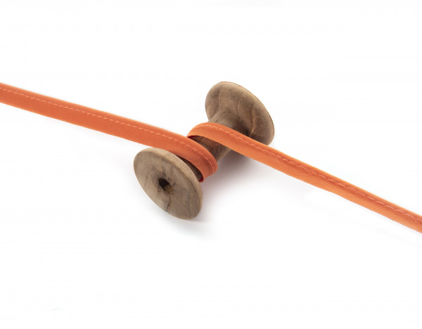 Paspelband Baumwolle 40 mm uni orange