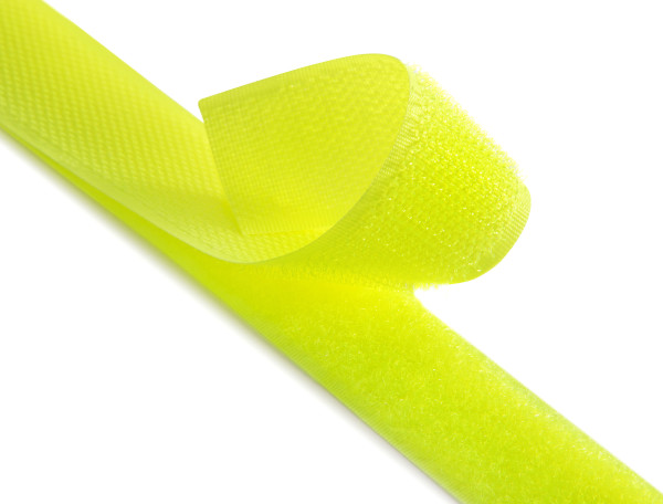 Klettband 25 mm neon gelb 1m x 25 mm 
