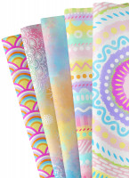 Vorschau: Bine Brändle 100% Baumwolle "Regenbögen pastell" 0,5m x 155cm Kombistoffe  Vorschau: Bine Brändle 100% Baumwolle "Regenbögen pastell" 0,5m x 155cm Kombistoffe