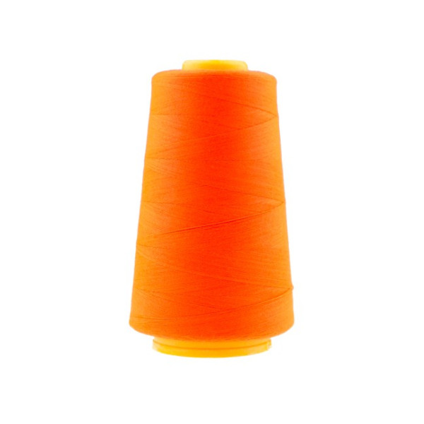 Hochwertiges Overlock Garn neon-orange