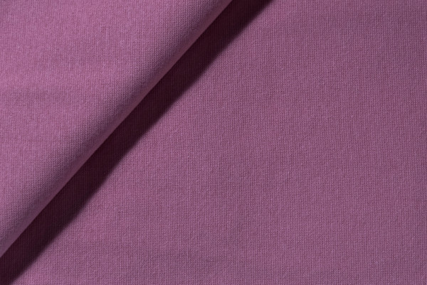 Bündchen uni glatt mauve  0,5m x 70 cm 