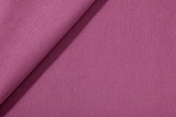 Bündchen uni glatt pink 0,5m x 70 cm