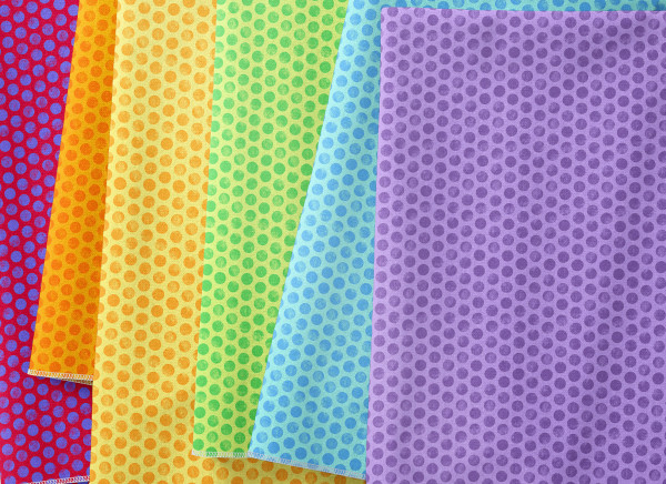 Bine Brändle Jersey "Restepaket Punkte" 1m x 155cm