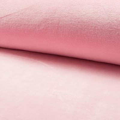 Kuschelfleece rosé 0,5 m x 145 cm weicher, kuscheliger Griff