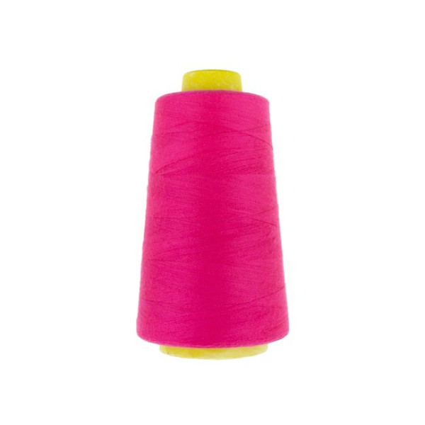 Hochwertiges Overlock Garn fuchsia
