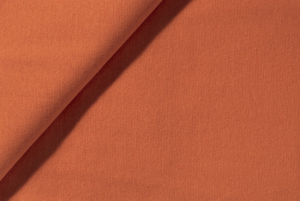Bündchen uni glatt orange 0,5m x 70 cm 