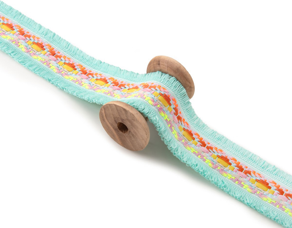 Webband "Ibiza mint" 45 mm x 1m